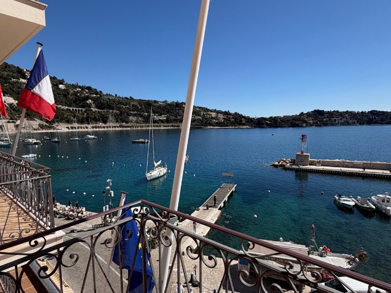 9 Balcony View from our hotel in Villefranche sur mer