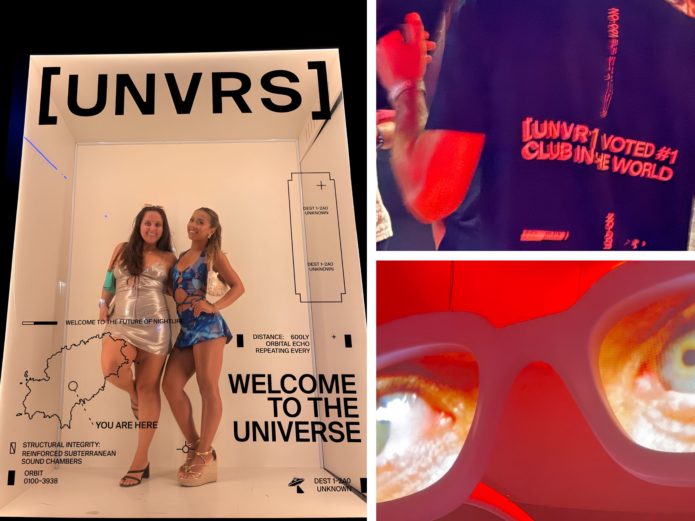 Inside UNVRS, the Ibiza club visited on an overnight port call from Valiant Lady